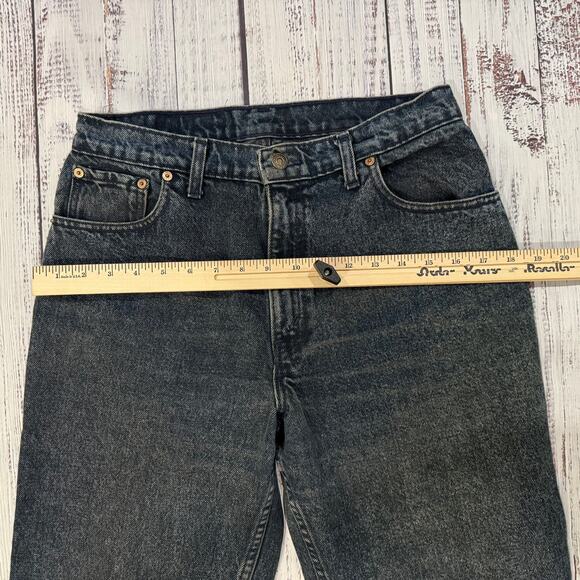Vintage Levi’s 550 Women’s Jeans 13 28x30 Faded Black USA Relaxed Tapered - Picture 9 of 11
